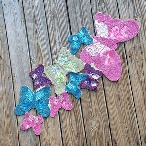 Butterfly Embellished Table Runner